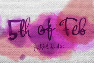 5th of Feb: A Script Font for Impactful Design