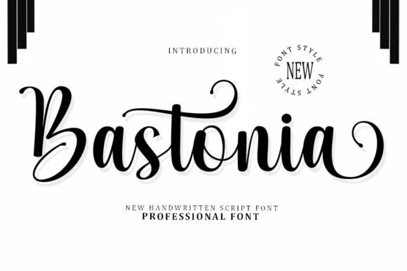 Bastonia: Elevating Designs with Elegant Script Typography