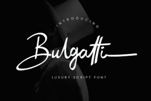 Bulgatti: The Luxury Script Font for Sophisticated Branding