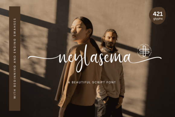 Elevate Your Typography with Neylasema's Elegant Script