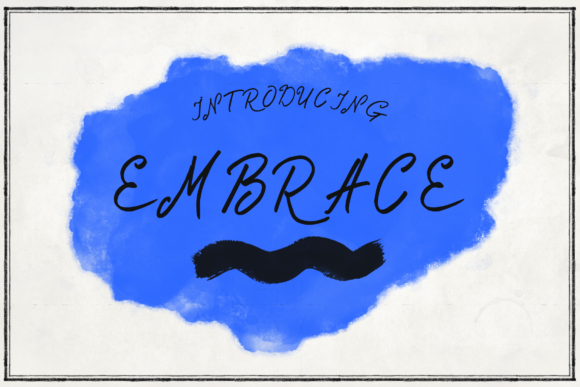 Embrace: Elevate Your Designs with Handwritten Elegance
