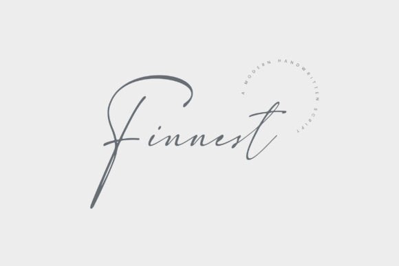 Finnest: Elevating Modern Design with Handwritten Elegance