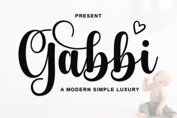 Gabbi: A Script Font for Elegant Design Projects