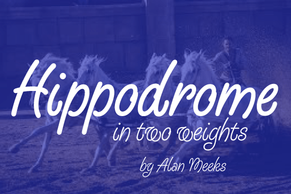 Hippodrome: A Magical Script Font for Elegant Design