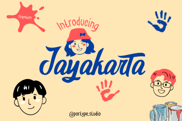 Jayakarta Font: A Playful Script for Vibrant Design