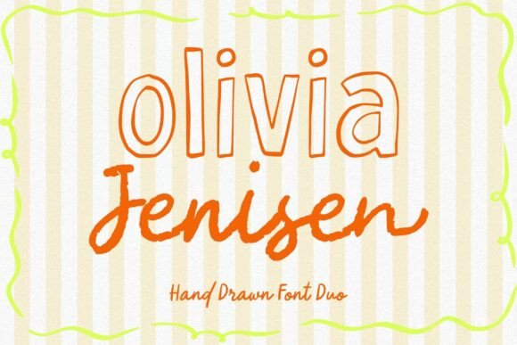 Olivia Jenisen Font Duo: A Designer's Guide