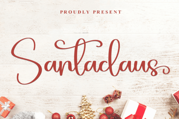 Santaclaus: The Elegant Script Font for Timeless Design