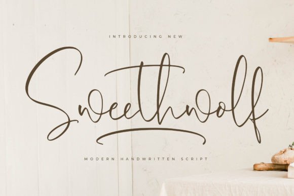 Sweethwolf: A Modern Script for Luxury Branding