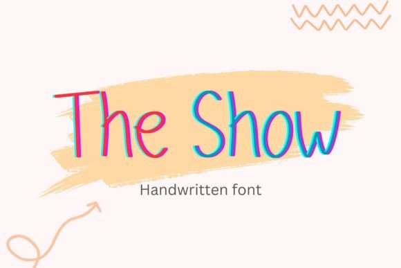 The Show: Elevating Design with Modern Script Typography
