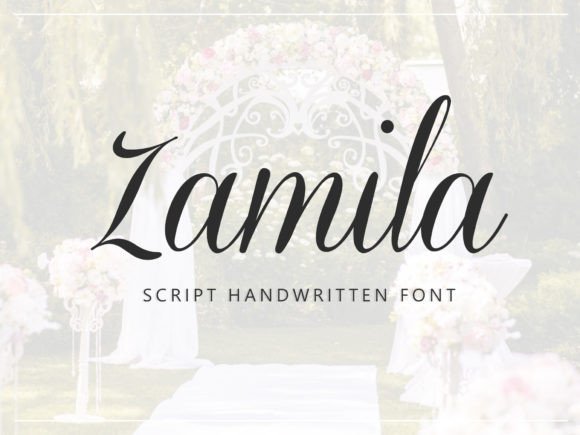 The Timeless Elegance of the Zamila Font