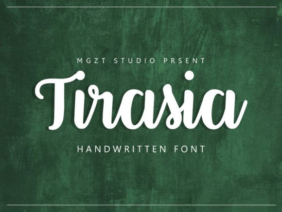 Tirasia: The Elegant Script Font for Modern Design