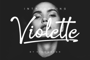 Violette: The Hand Lettered Font for Elegant Design