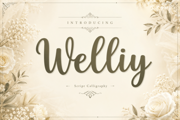 Welliy: The Script Font Redefining Modern Elegance