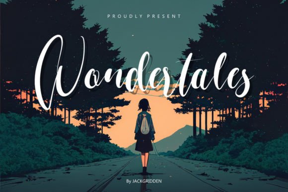 Wondertales: A Whimsical Font for Enchanting Design
